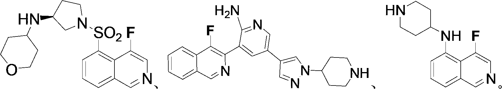 Fluorinated isoquinoline compounds and preparation method thereof