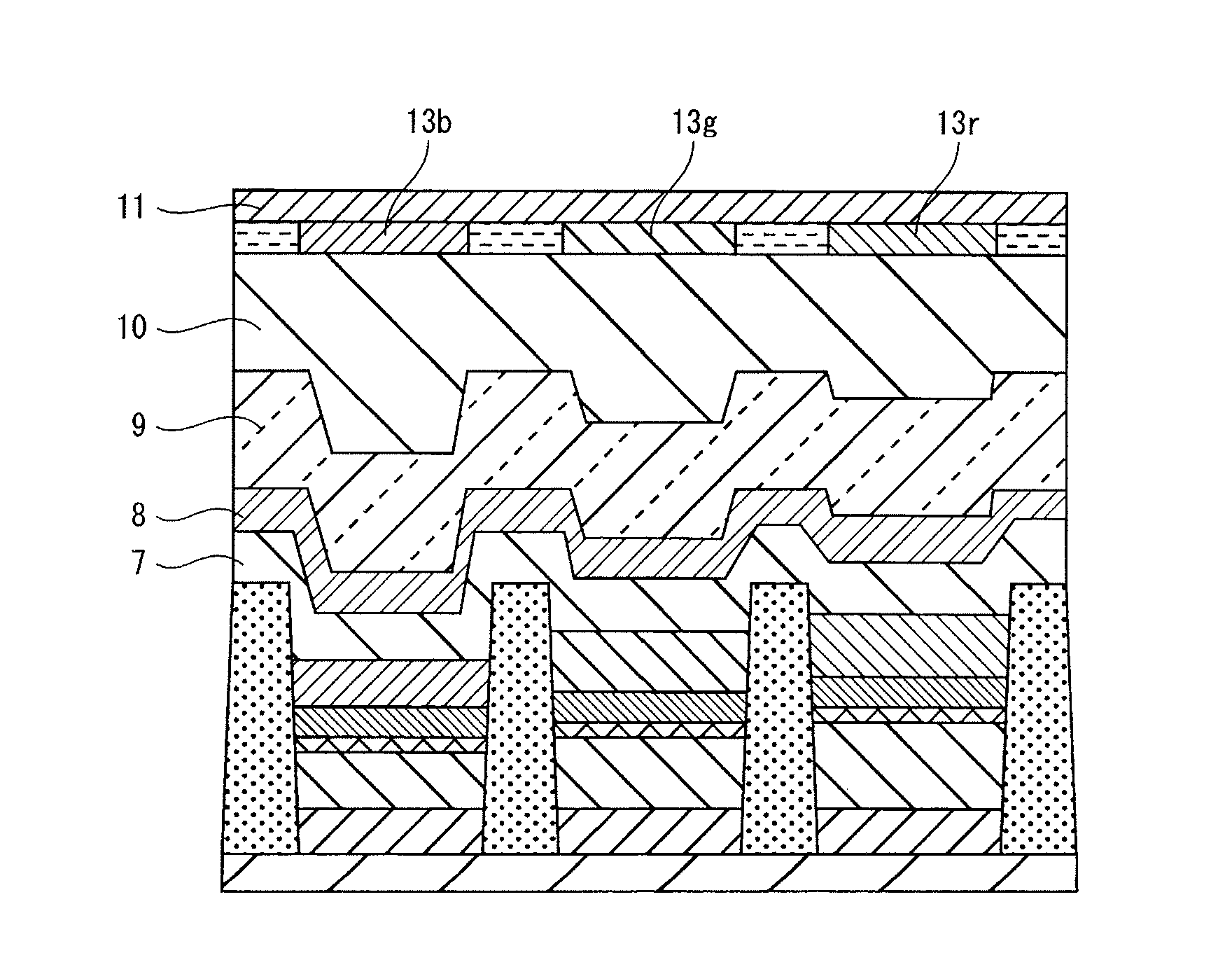 Organic light-emitting element, organic light-emitting device, organic display panel, organic display device, and method of manufacturing an organic light-emitting element