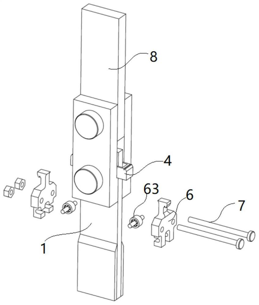 Device and method for measuring extrusion deformation of hole