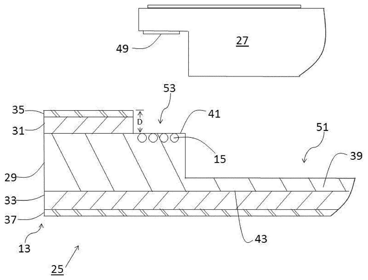 System and method for detecting the depth of an antenna in the card body of a smart card