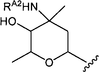 Glycosylated glycopeptide antibiotic derivative