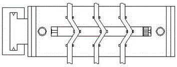 Novel clothesline fixing device