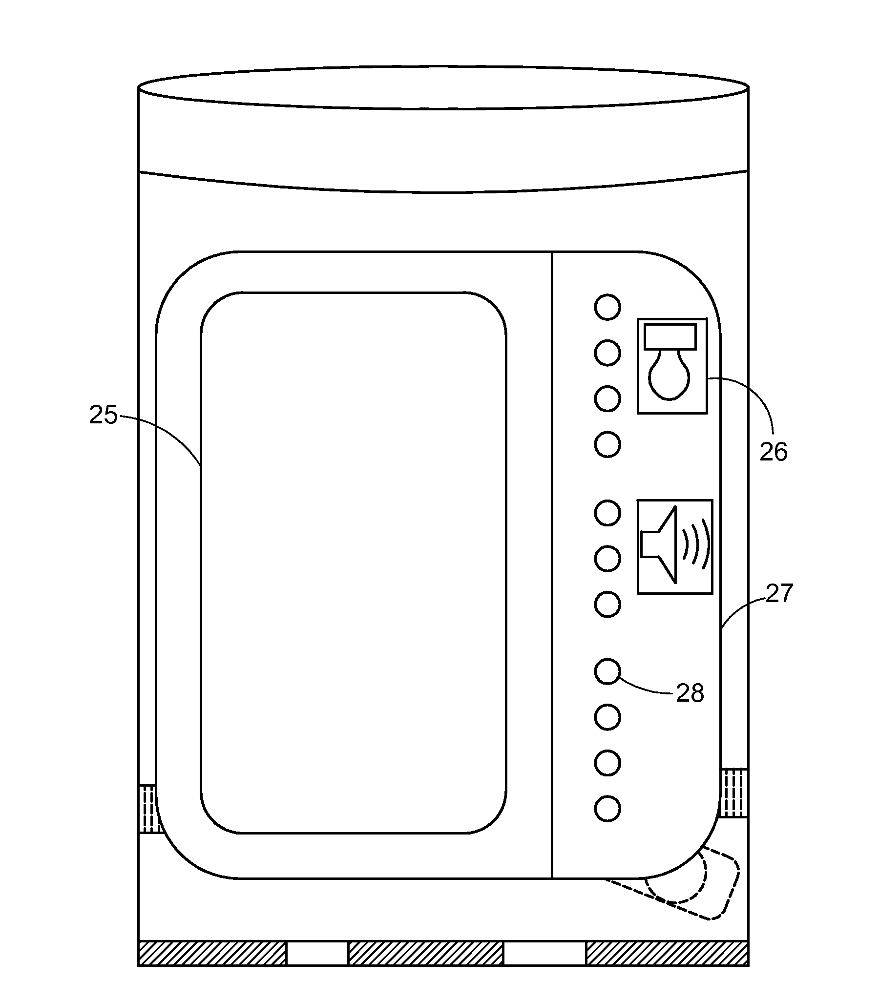 System and apparatus for displaying drug interactions on drug storage containers