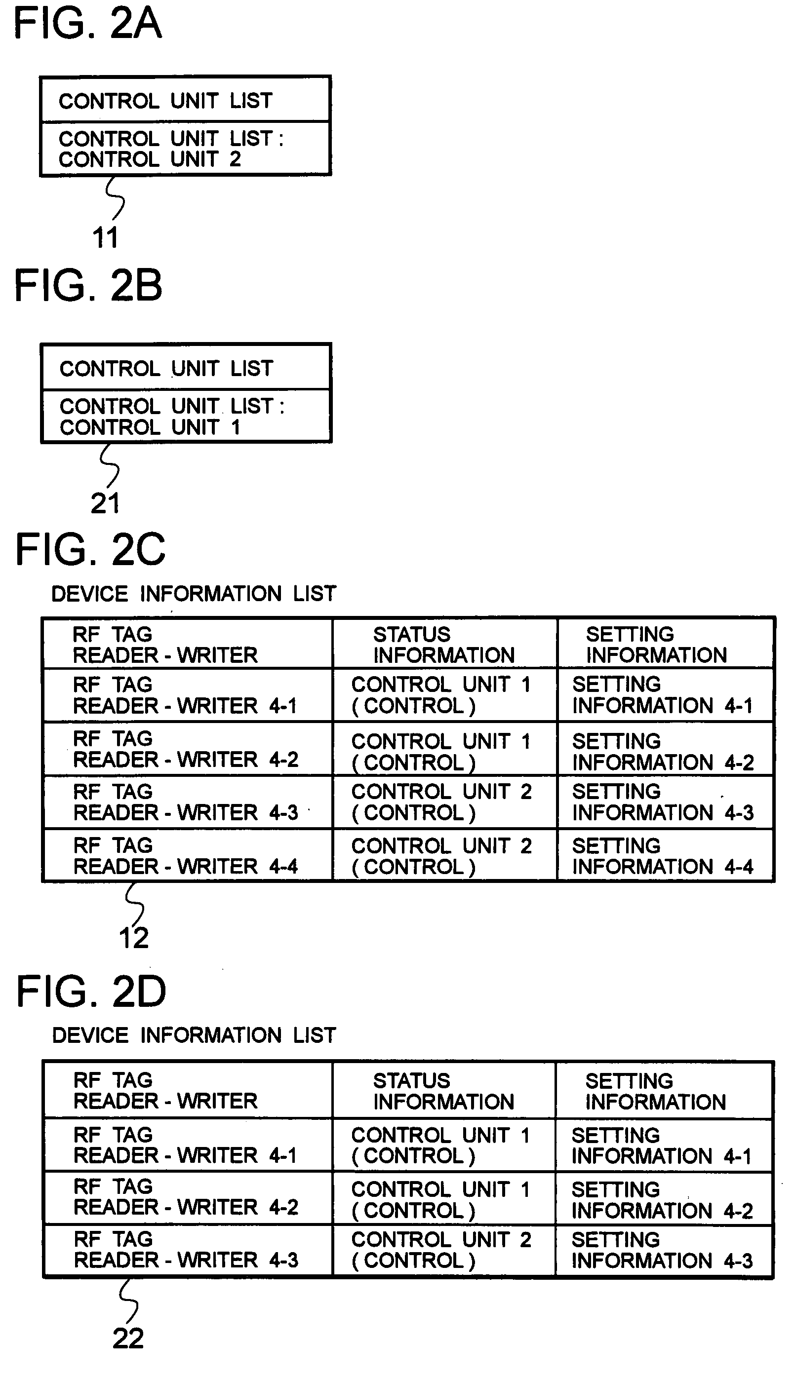 Device control system, control unit and device control method for use therewith