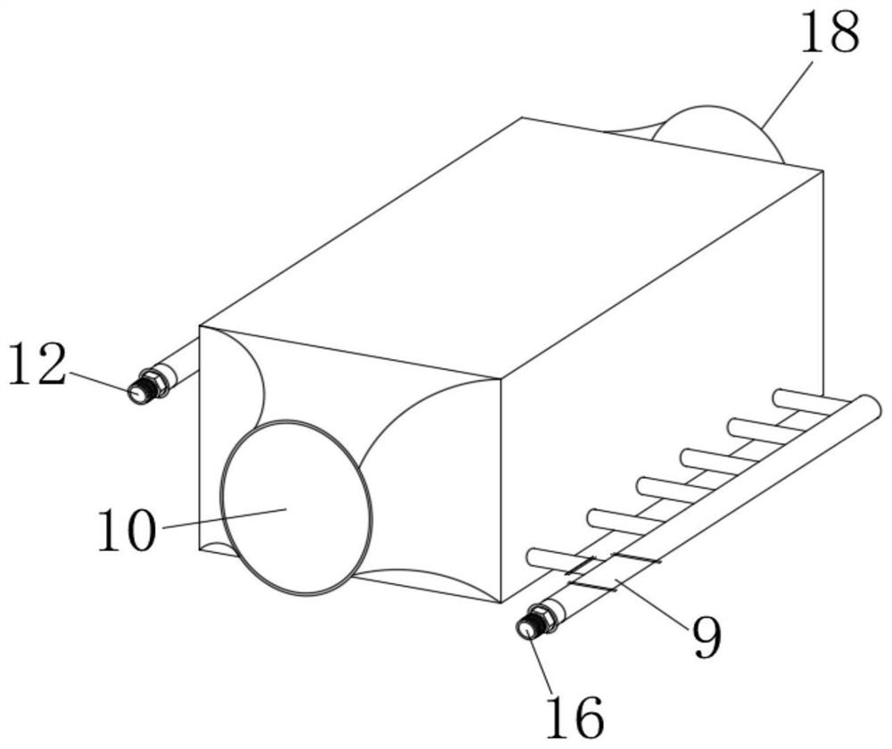 A cooling and heating pretreatment phase change energy storage fresh air system