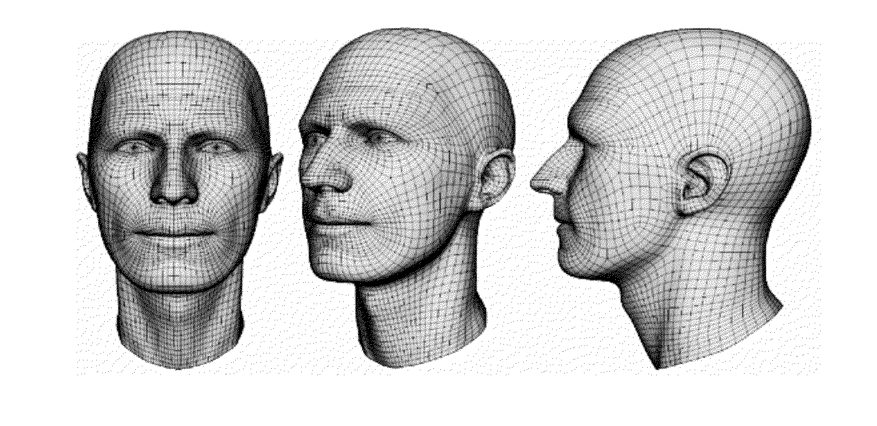 Recognition of human faces based on population verified reproducible measurements between facial anthropological landmarks on 2 dimensional or 3 dimensional human photographs