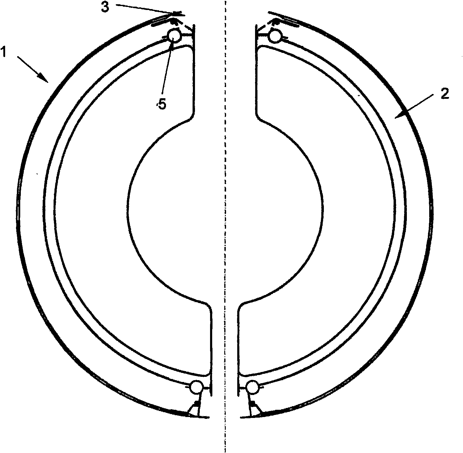 Jet engine nacelle member