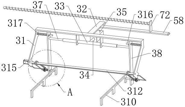 A plastic tray drop test device