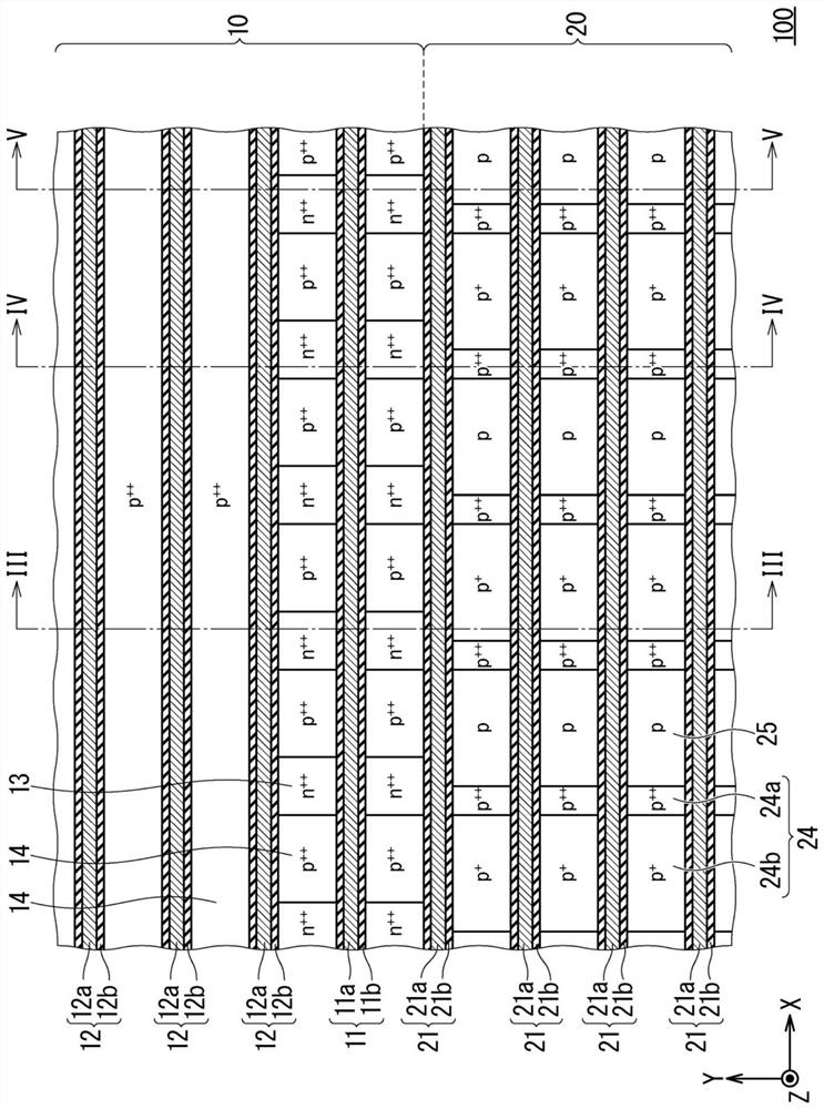 Reverse conduction semiconductor device and method for manufacturing reverse conduction semiconductor device