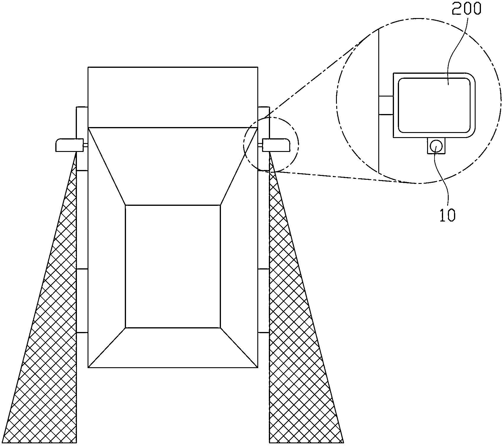 Car door opening safeguard system