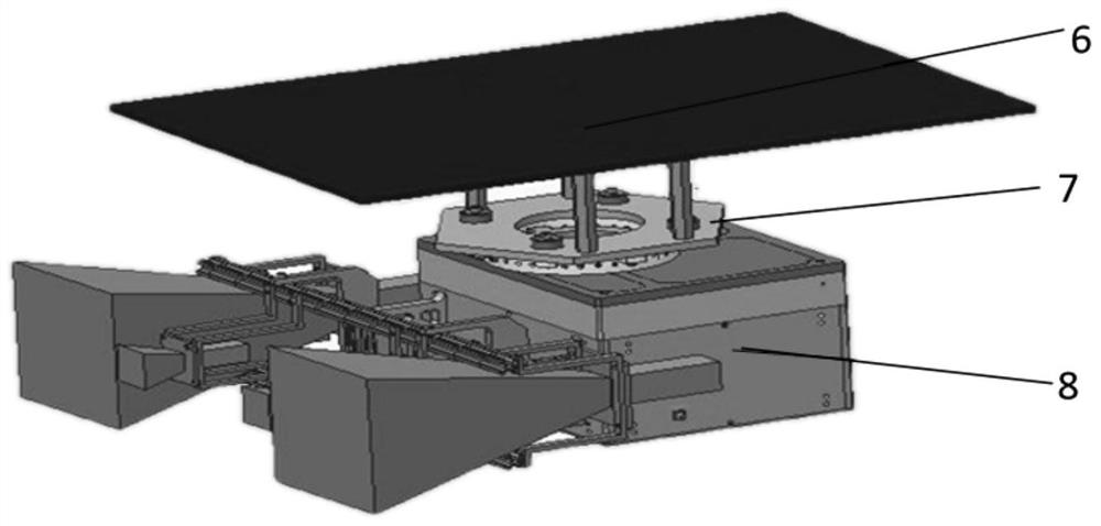 An unmanned helicopter-borne electromagnetic active calibration device, system and method