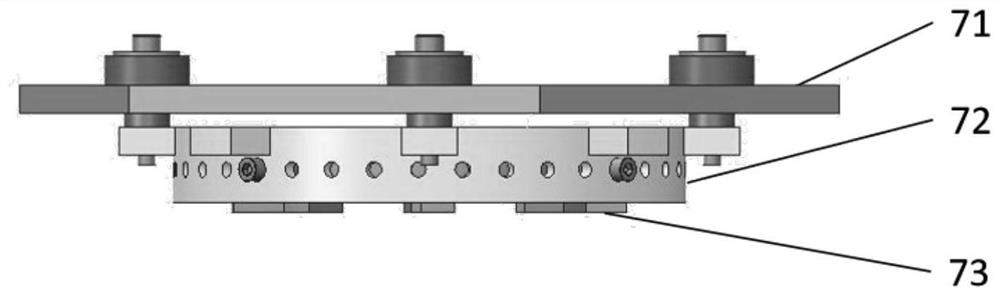 An unmanned helicopter-borne electromagnetic active calibration device, system and method