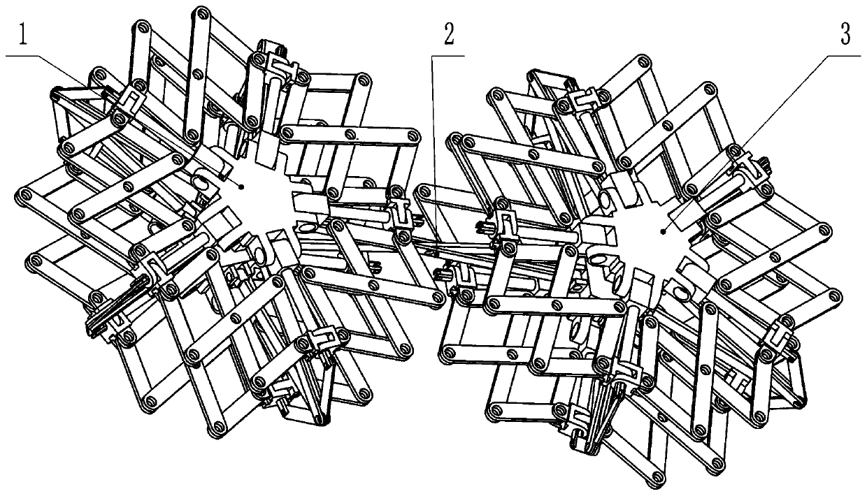 A Double-Layer Deployable Antenna Mechanism Based on Rhombus Deployable Unit Scissor Connection