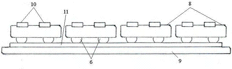 Office building entrance type vehicle parking and picking system