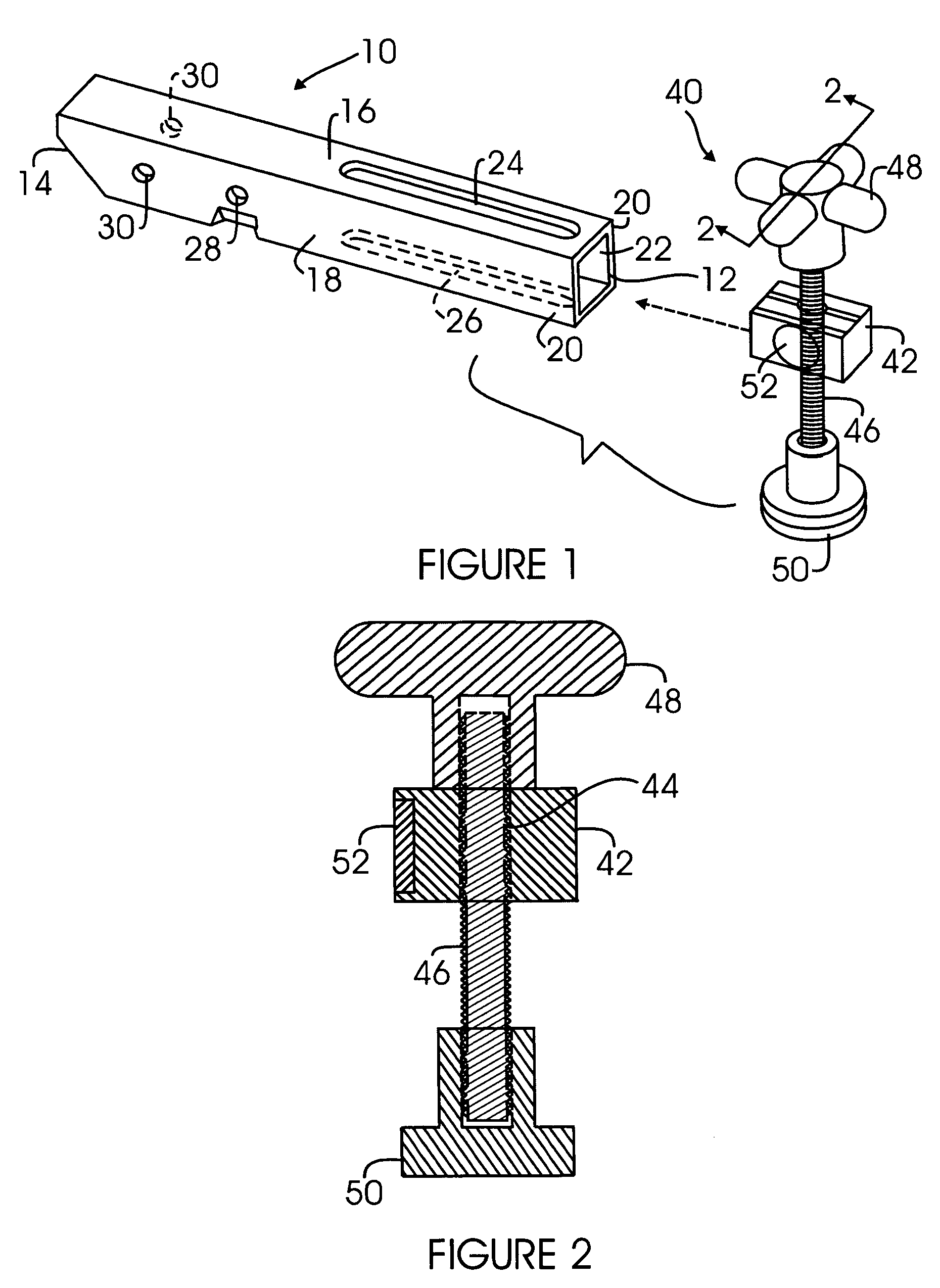 Clamp with magnetic spindle positioner