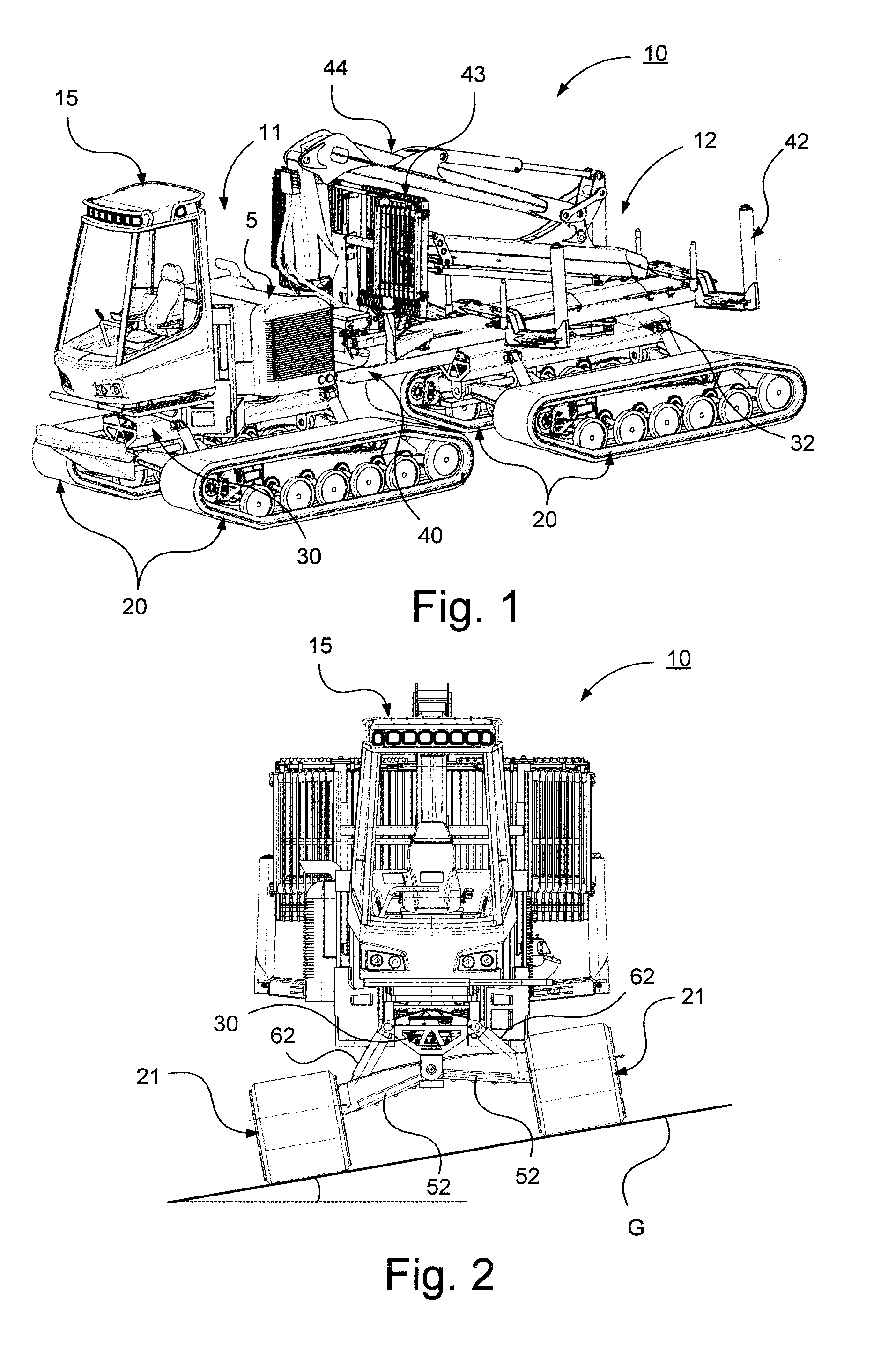 Suspension device for tracked vehicle