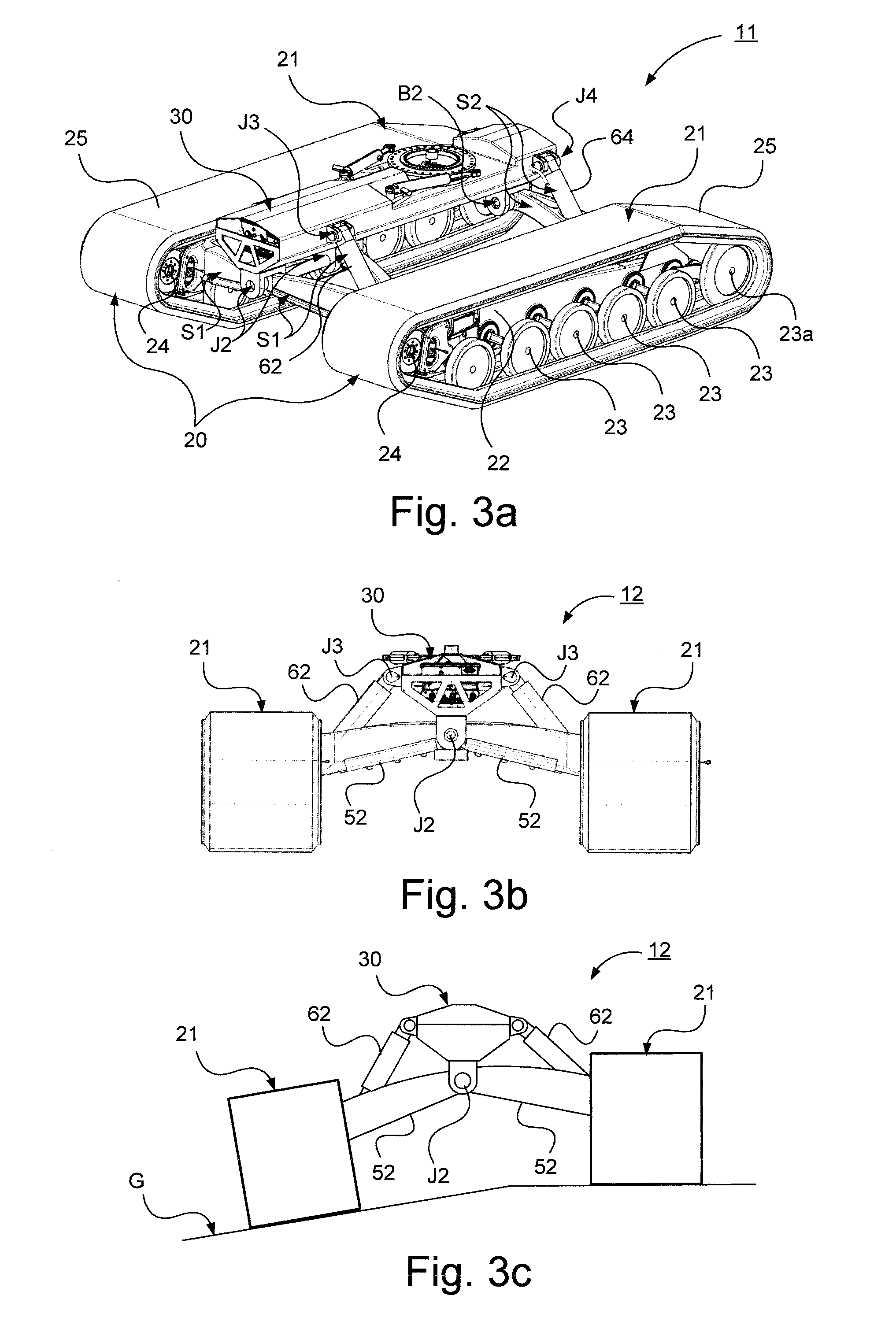 Suspension device for tracked vehicle