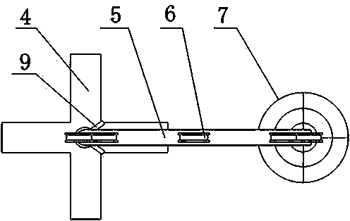 High-strength iron gauze weaving machine