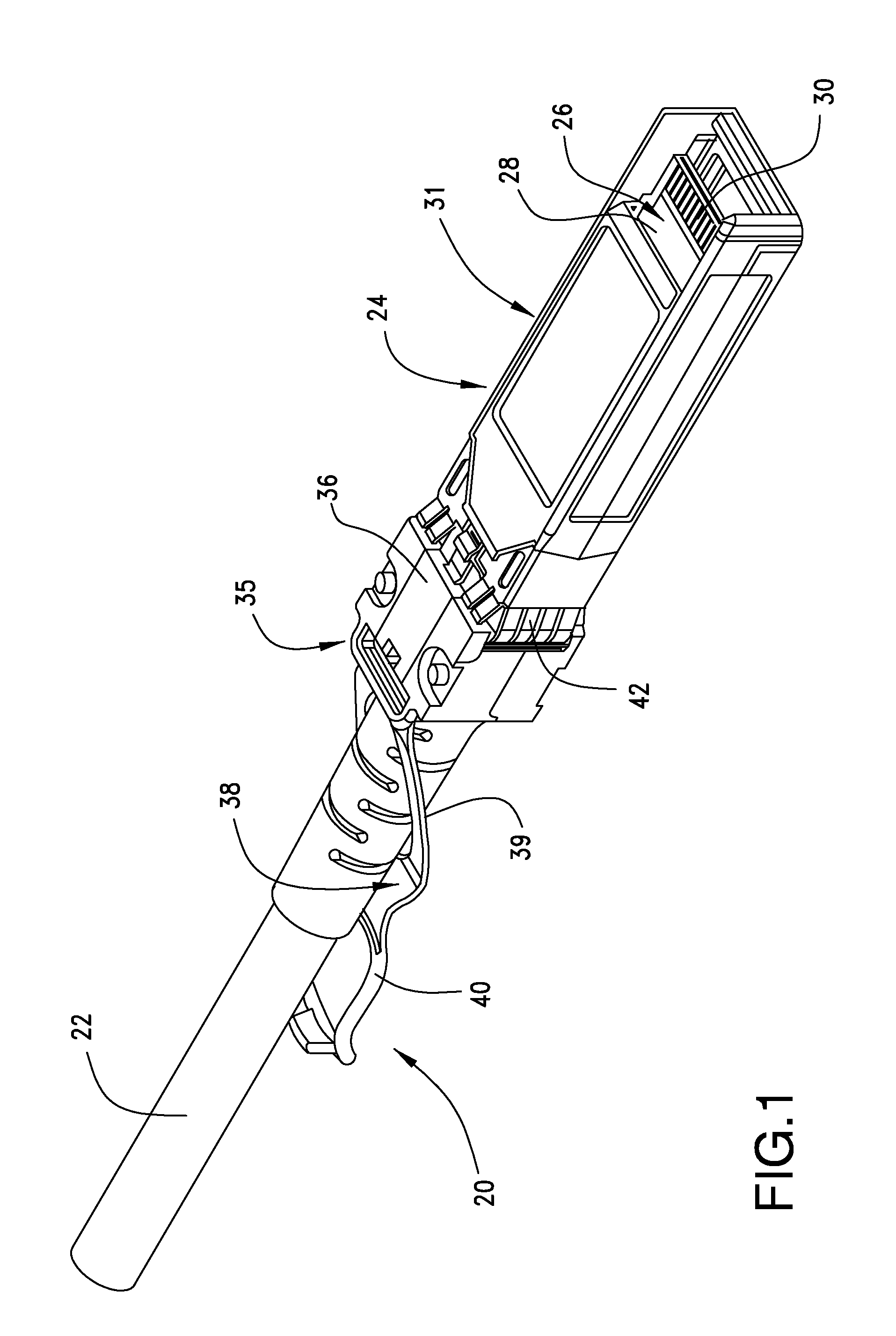 Connector guide for orienting wires for termination