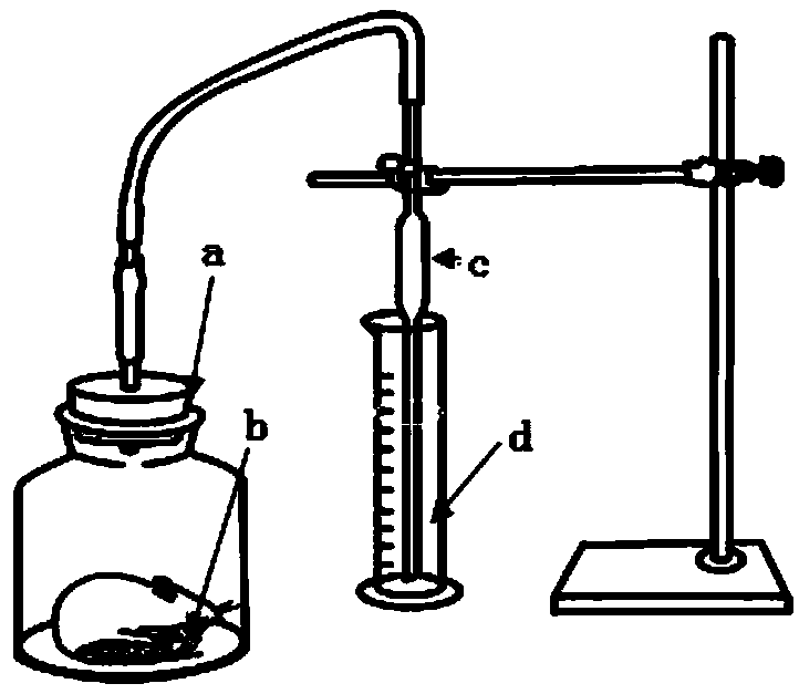 Small animal oxygen consumption real-time monitoring system with hypoxic hypoxia bottle