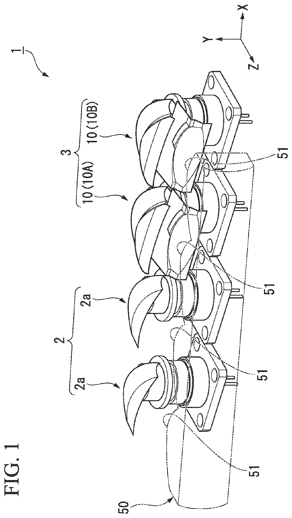 Vehicle lighting module with overlapping light patterns