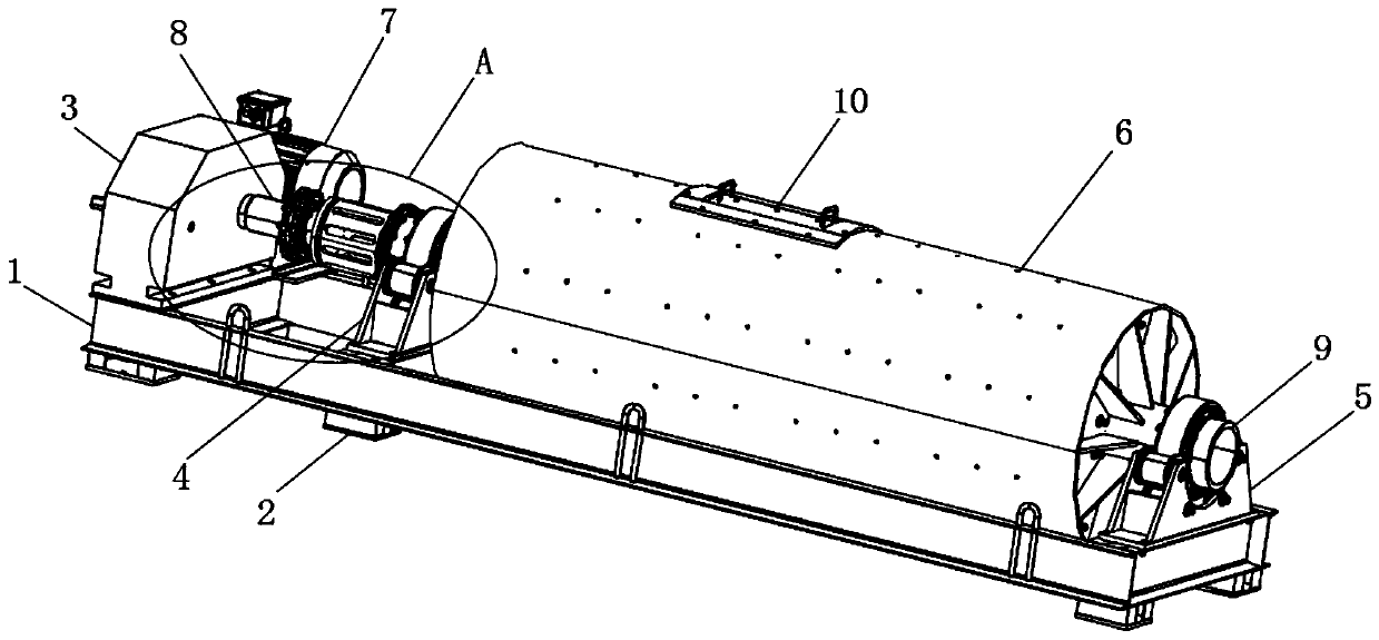 Fireproof building curtain wall material and preparation method thereof