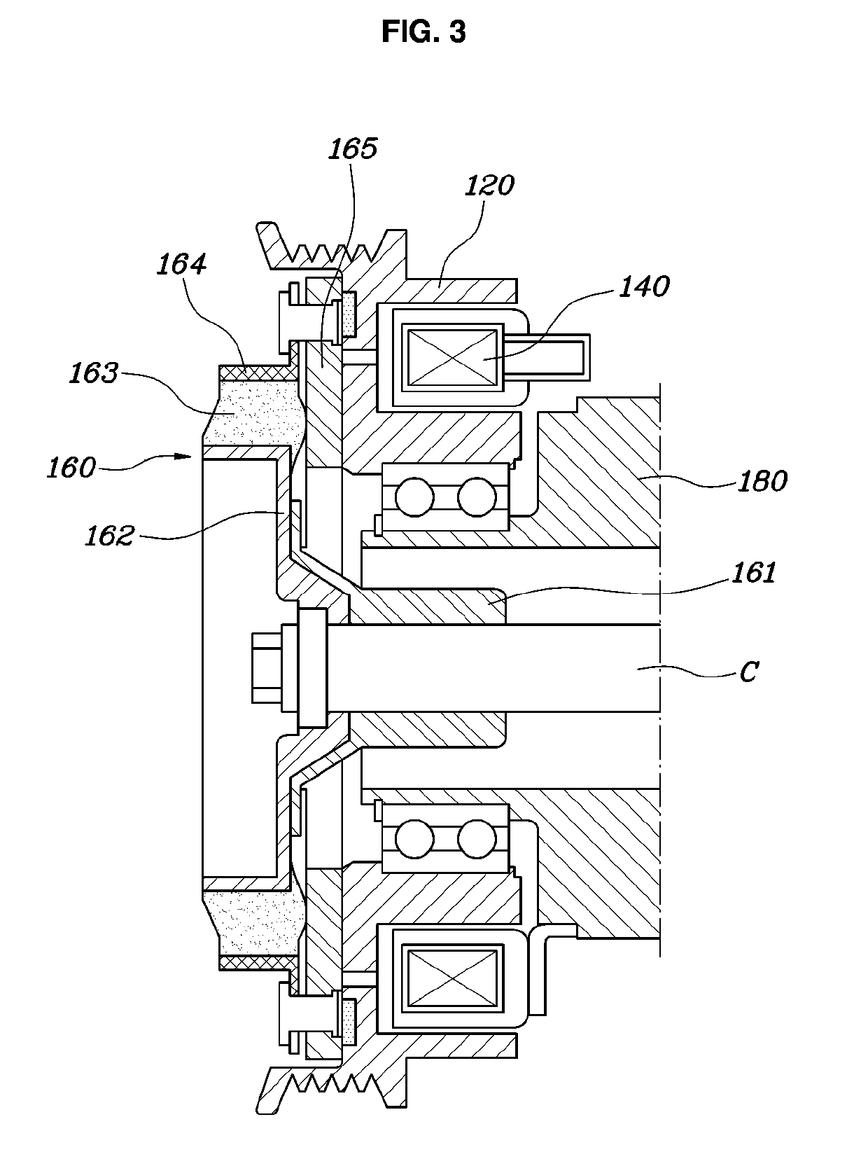 Engine device for vehicle