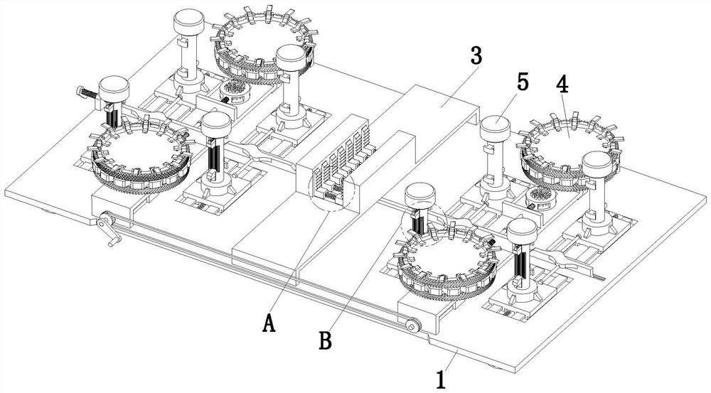 Alignment and splicing tool clamp for new energy automobile chassis manufacturing