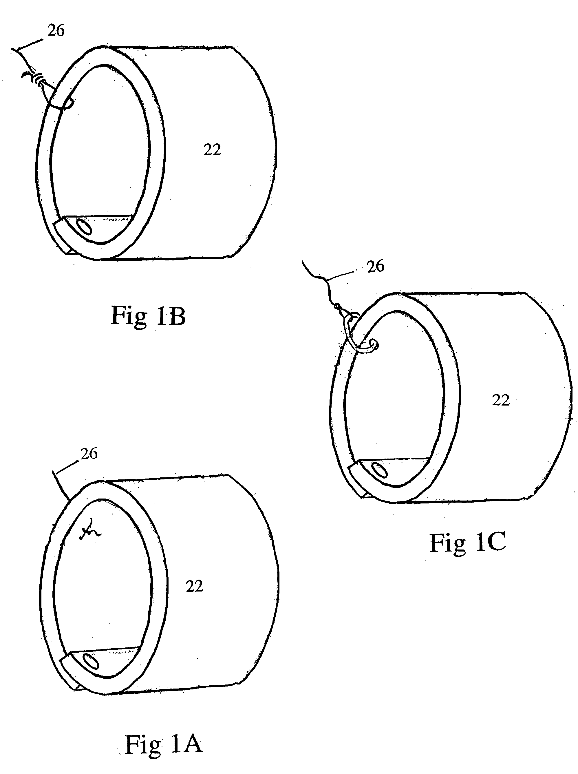 Writing instrument holding and retaining device
