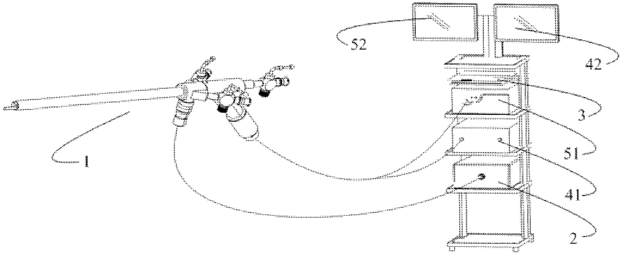 Integrated optical coherence tomography (OCT) hard ventriculoscope system