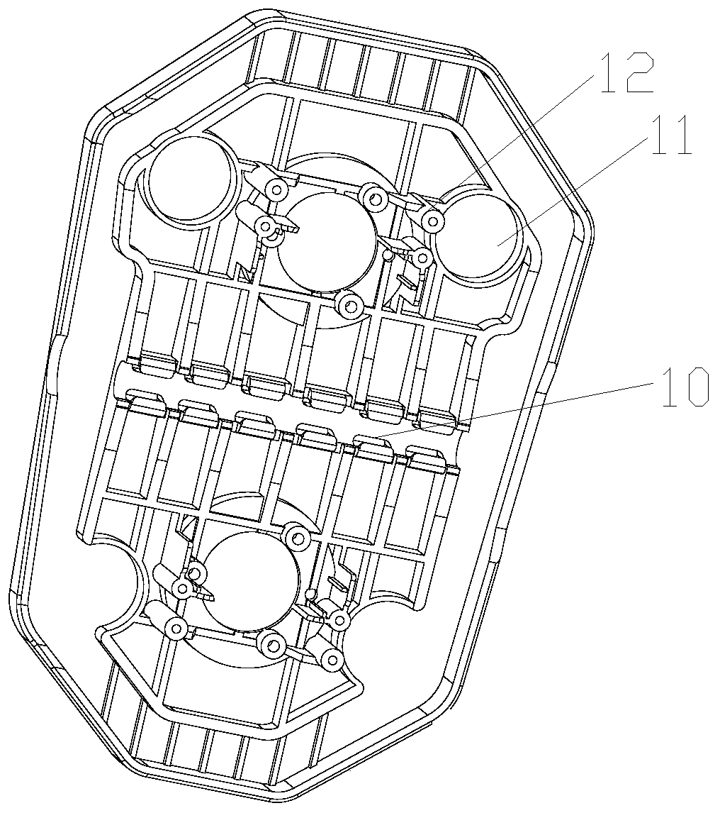 Hand lever control mechanism of balance car