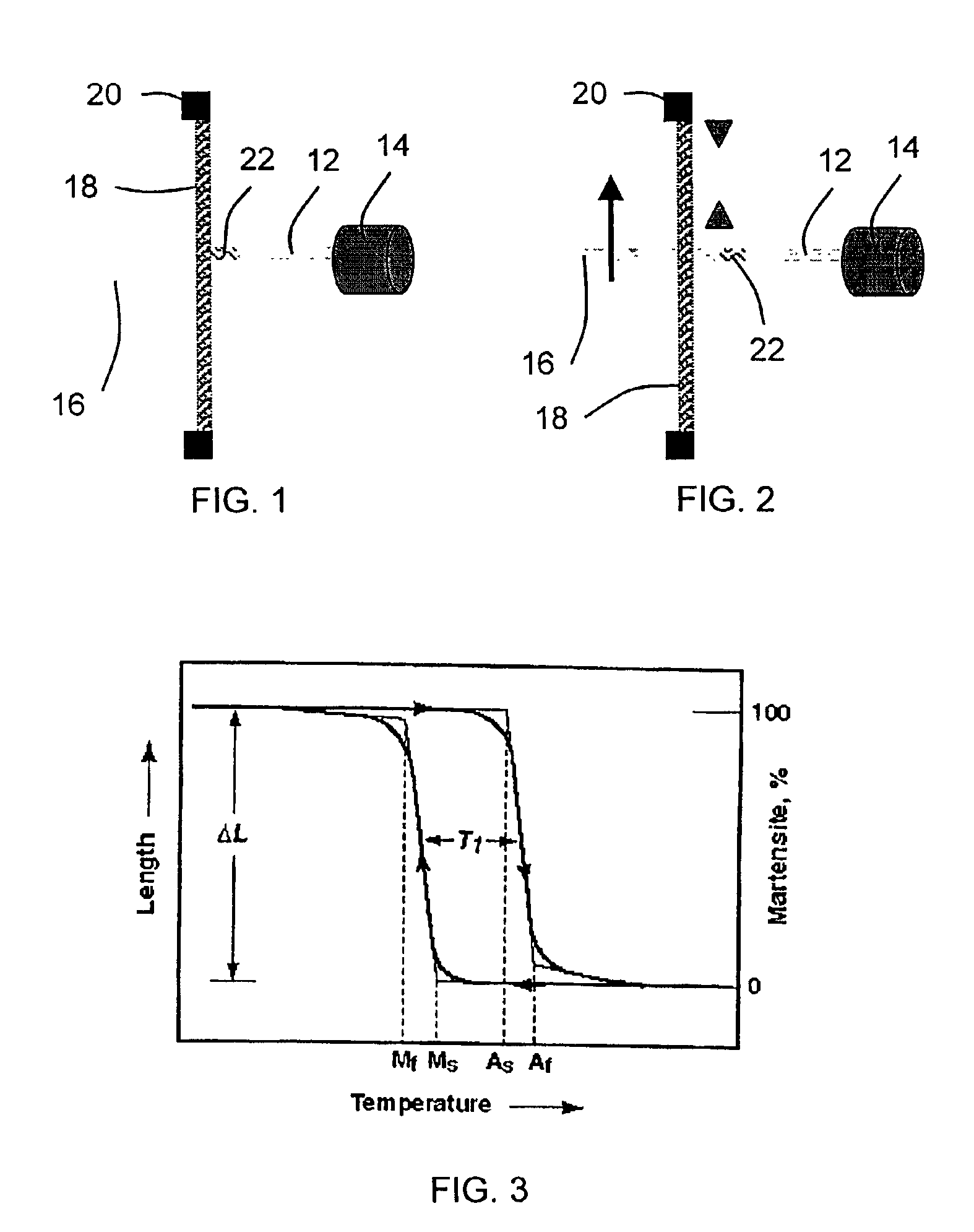 Photon-conducting media alignment using a thermokinetic material