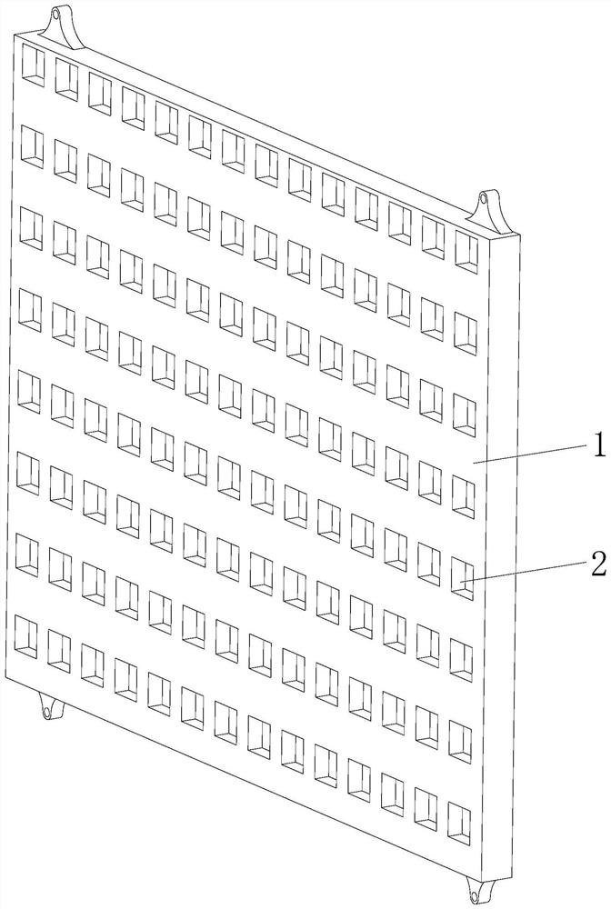 Heat dissipation side plate for computer host