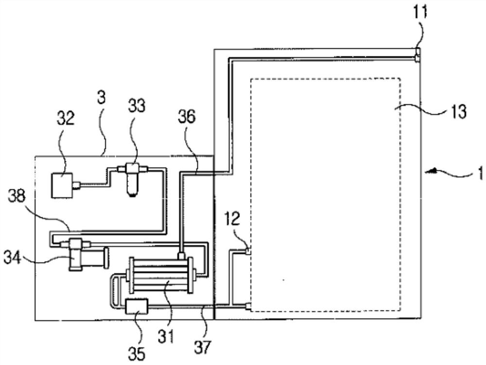 Food material fresh-keeping cabinet capable of improving indoor environment