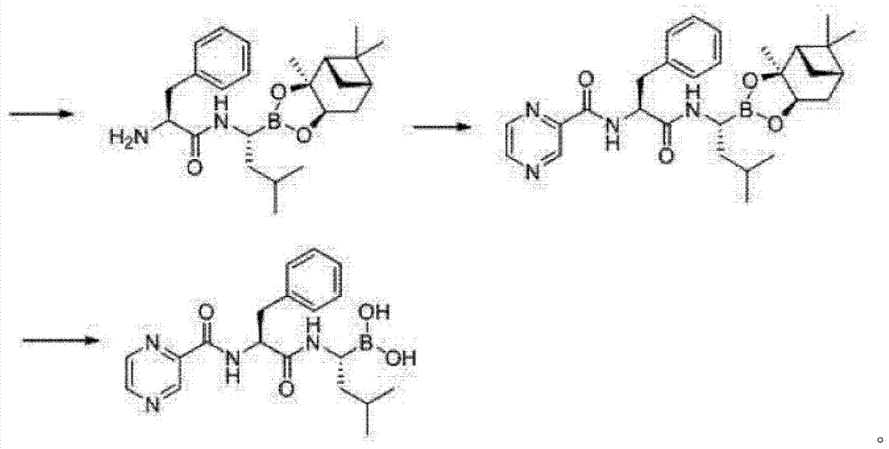 Synthetic method of 26S protease inhibitors
