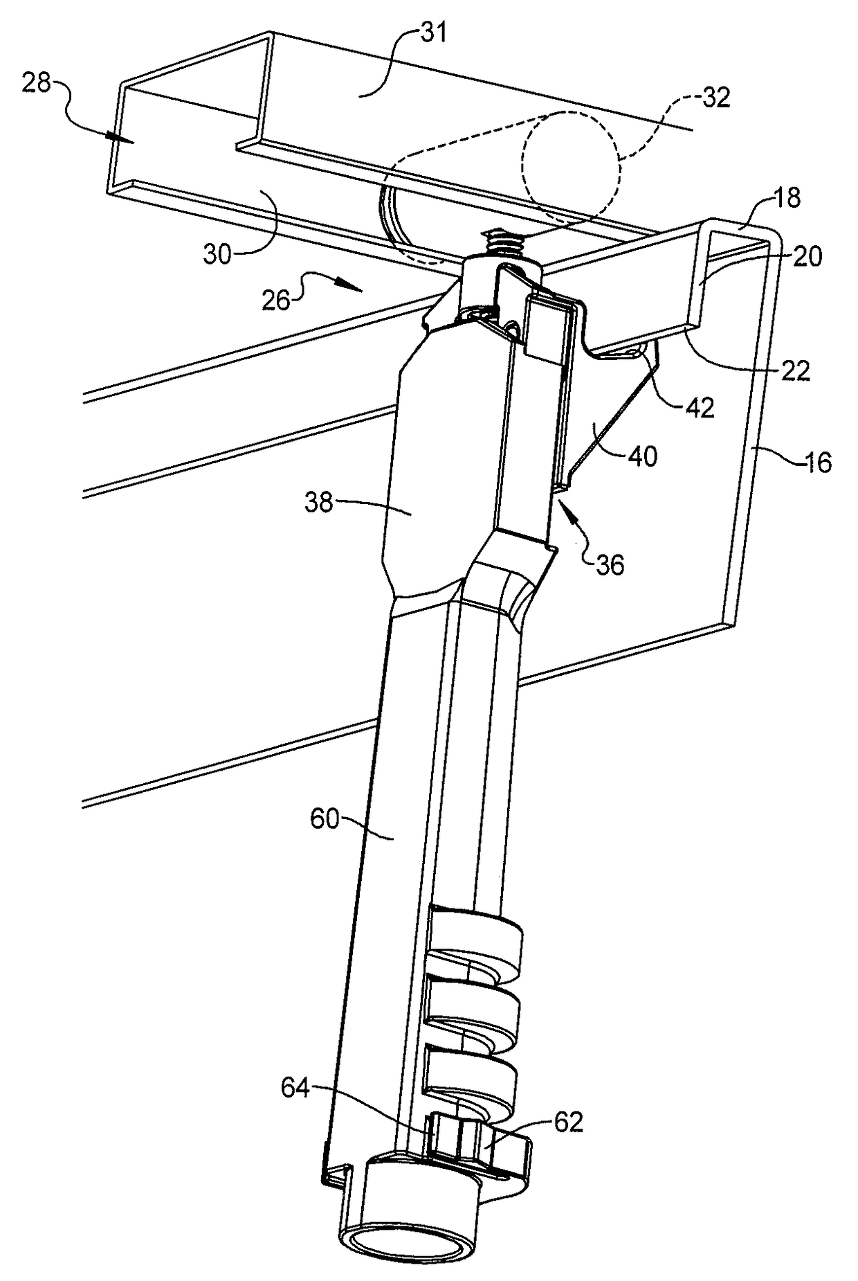 Tonneau cover system and ratchet clamp