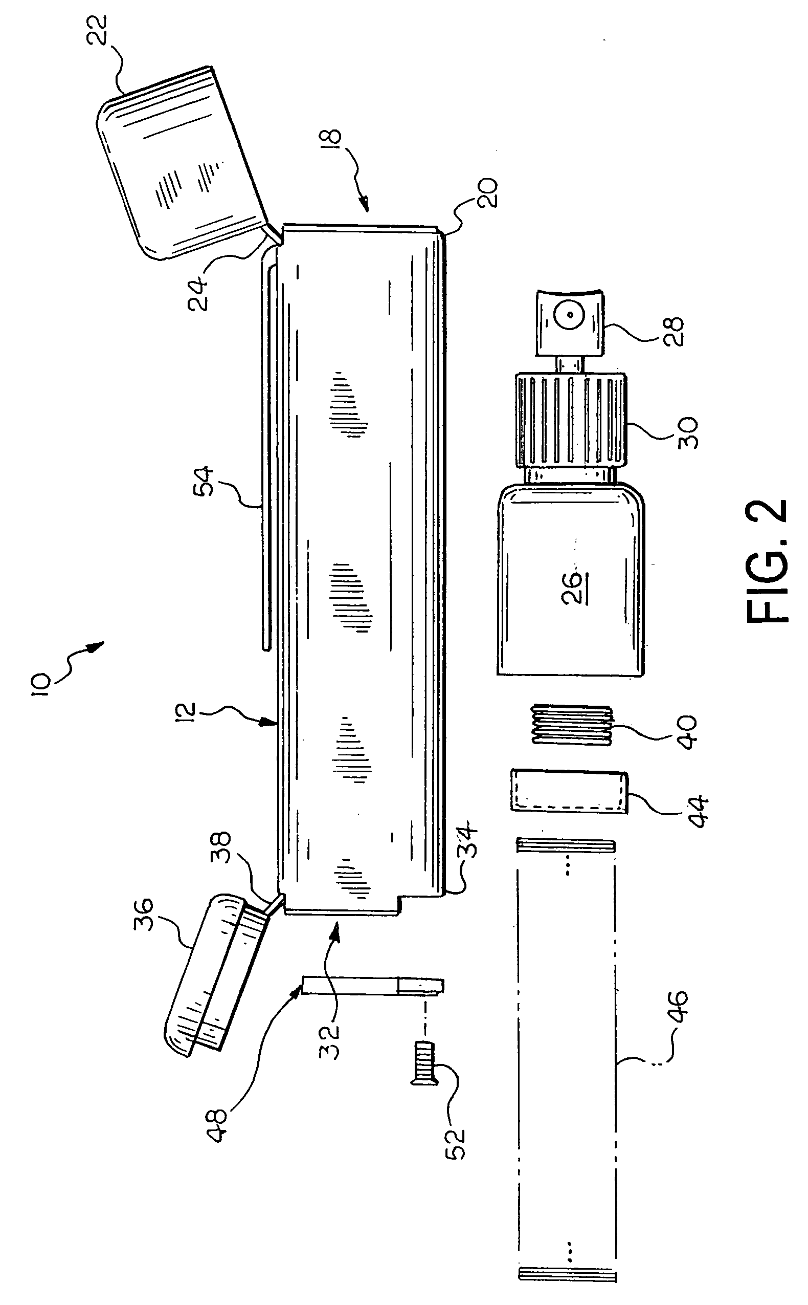 Portable dispensing apparatus