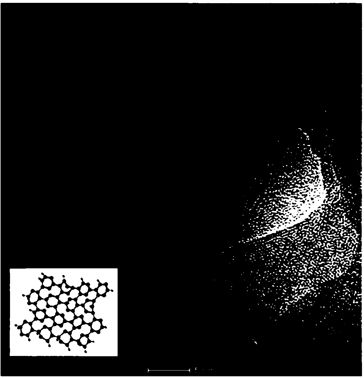 Preparation method of monolayer g-C3N4 nanometer material with monatomic thickness