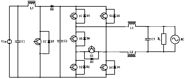 Two-stage single-phase inverter