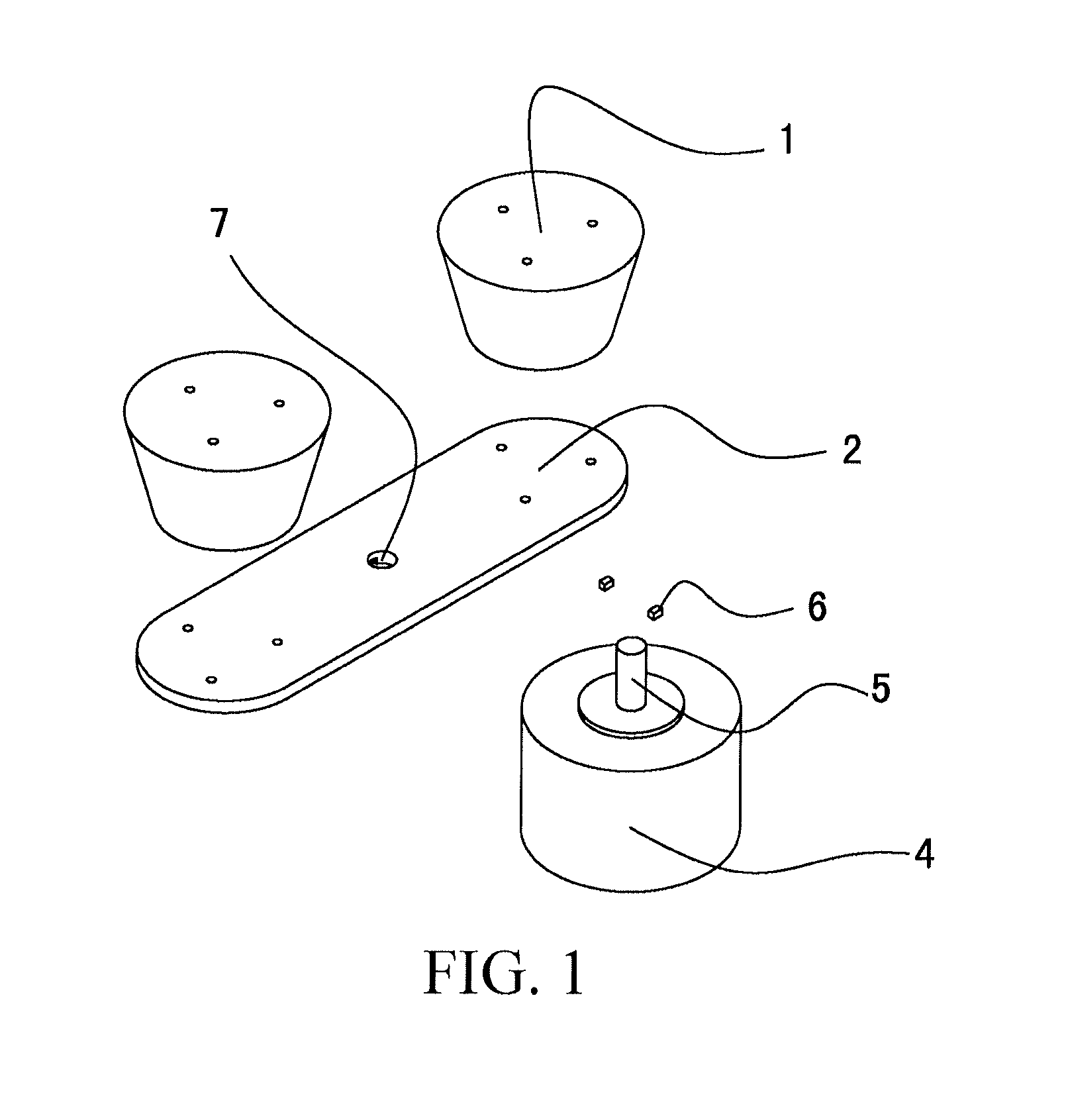 Method for implementing low-frequency rotating constant high magnetic field