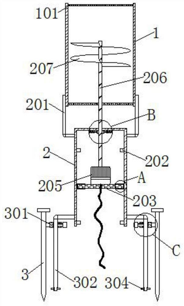 A submarine power generation device using tides