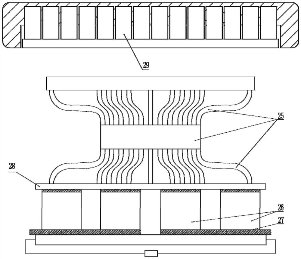 A liftable self-feeding energy active cooling laptop desk