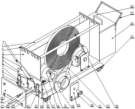 Mobile and portable strap cutting machine