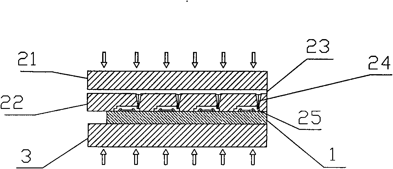 Method for coating phosphor powder layer on LED chip and manufacture of LED device