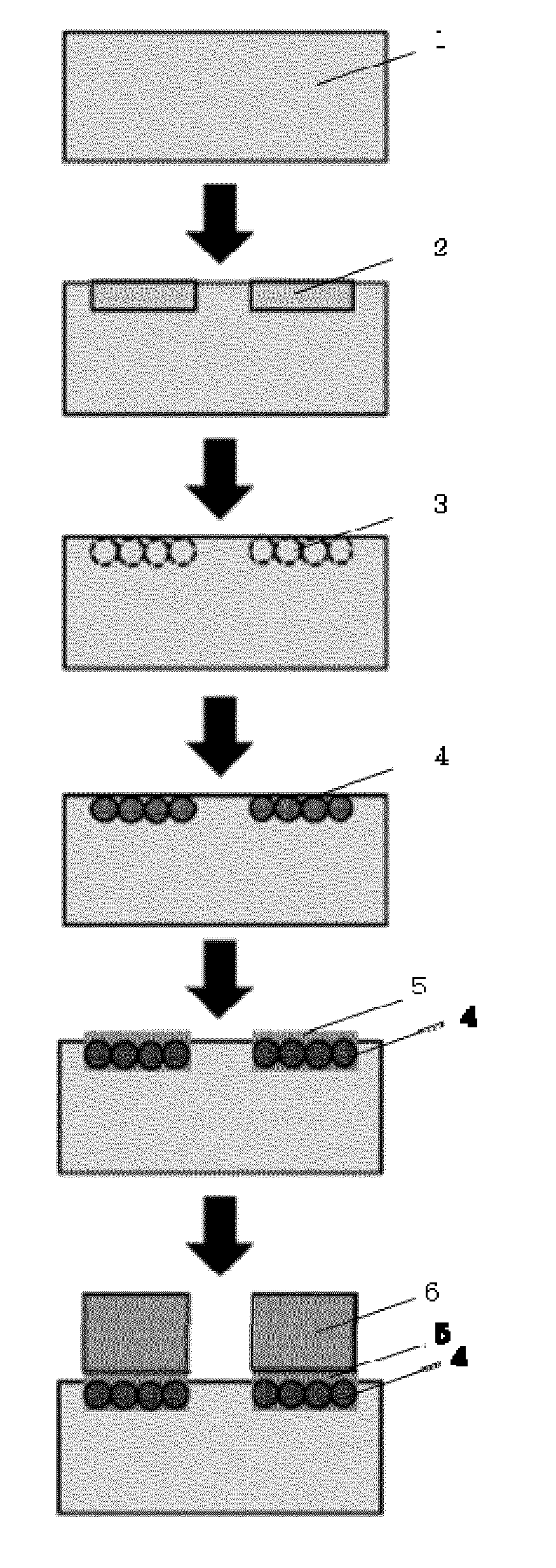 Resin substrate having metal film pattern formed thereon