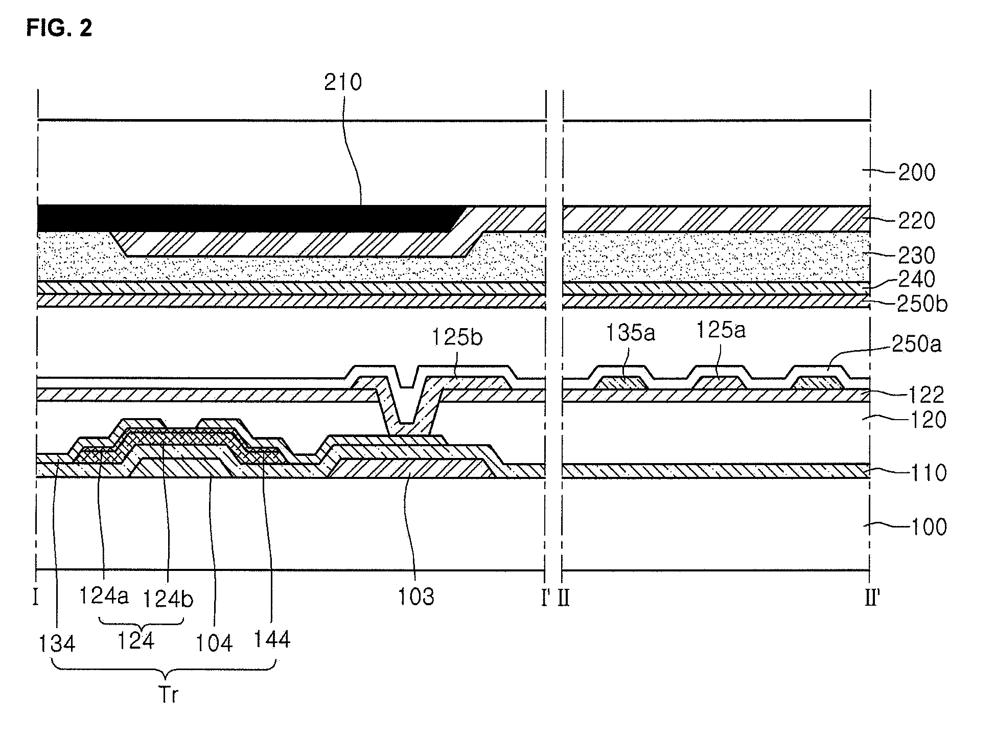 In-plane-switching mode liquid crystal display device