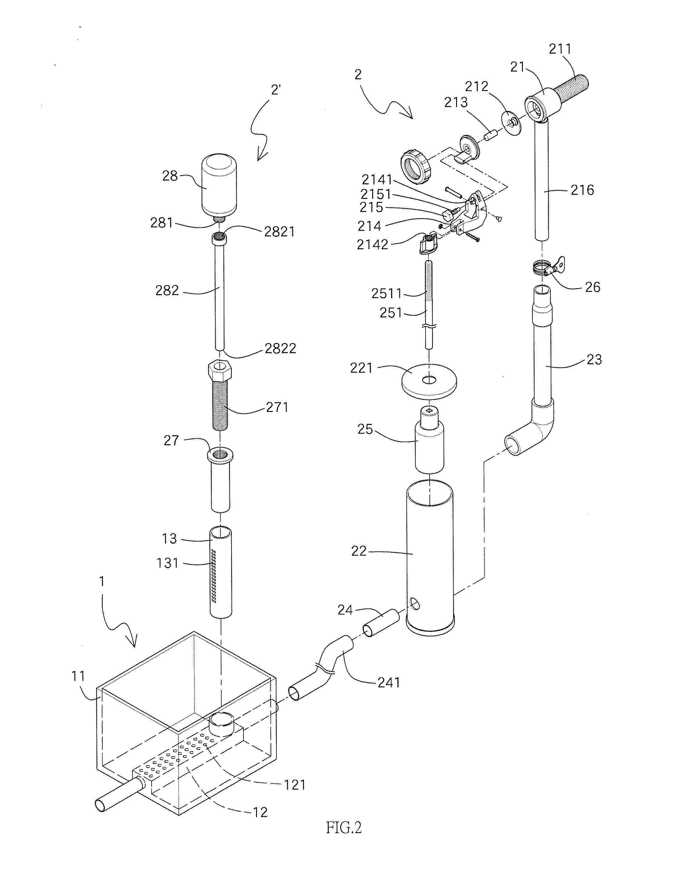 Watering system for plants