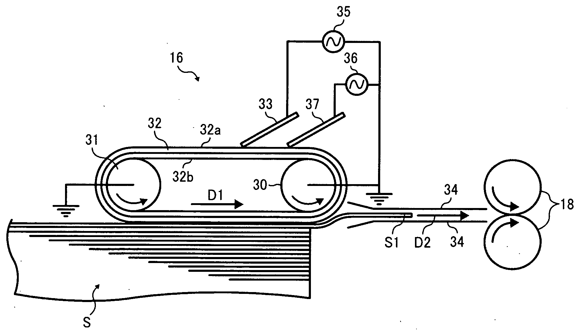 Sheet feeding unit and electrophotographic image forming apparatus