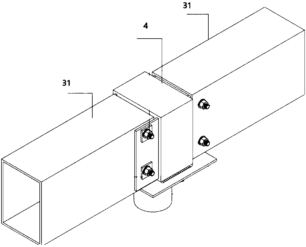 Safety and wind-resistant metal roofing structure system and installation technology thereof