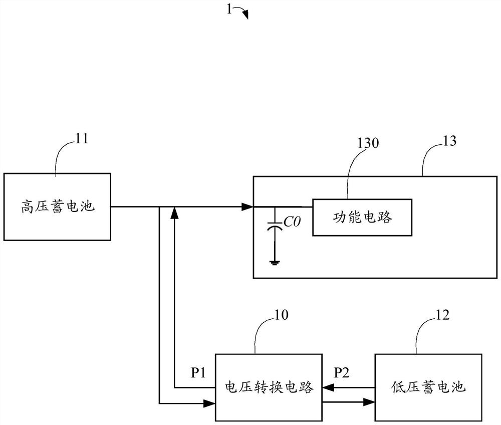 Voltage conversion circuit, power system